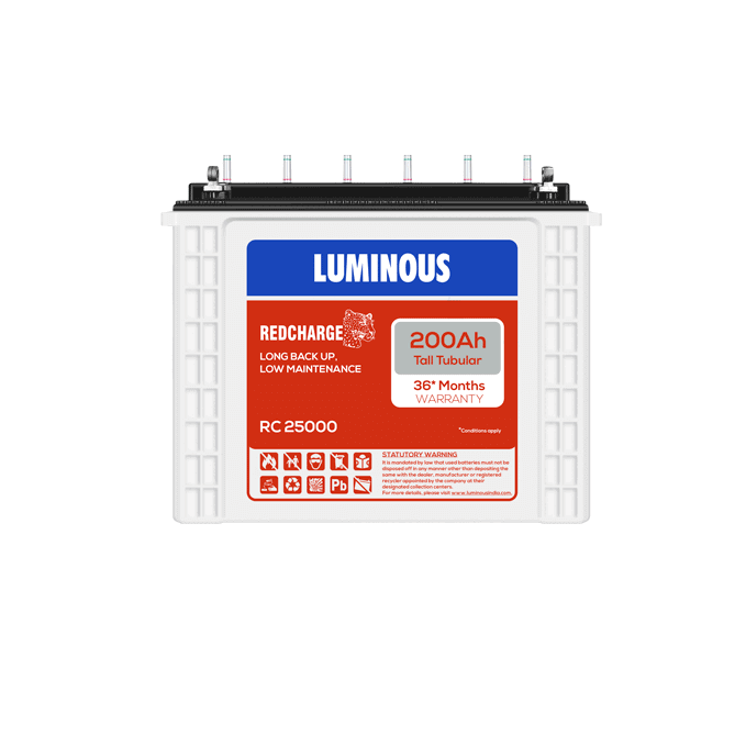 LUMINOUS RC 25000 Battery 200 Ah