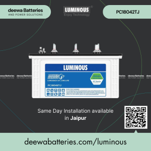 LUMINOUS PC18042TJ Battery - Available at Deewa Batteries, Jaipur Store